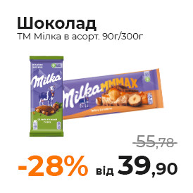 Шоколад ТМ Мілка в асорт.90 300г.jpg